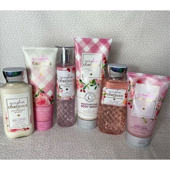 Bath and Body Works GINGHAM GORGEOUS 6 PC Set - Picture 8 of 8